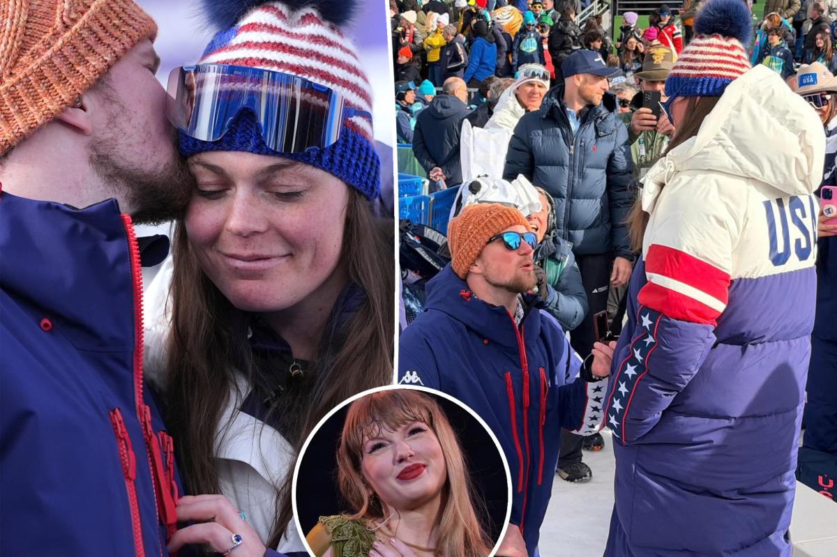 Taylor Swift Lyrics Inspire Breezy Johnson's Olympic Proposal